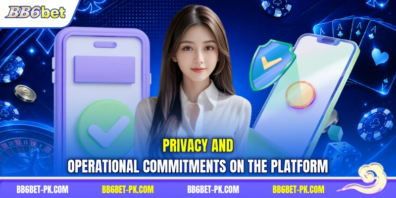 Privacy and operational commitments on the platform